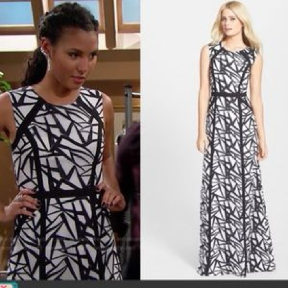 BCBGMAXAZRIA “Daniela” Sleeveless A-Line Gown – Size 2 - Picture 9 of 16